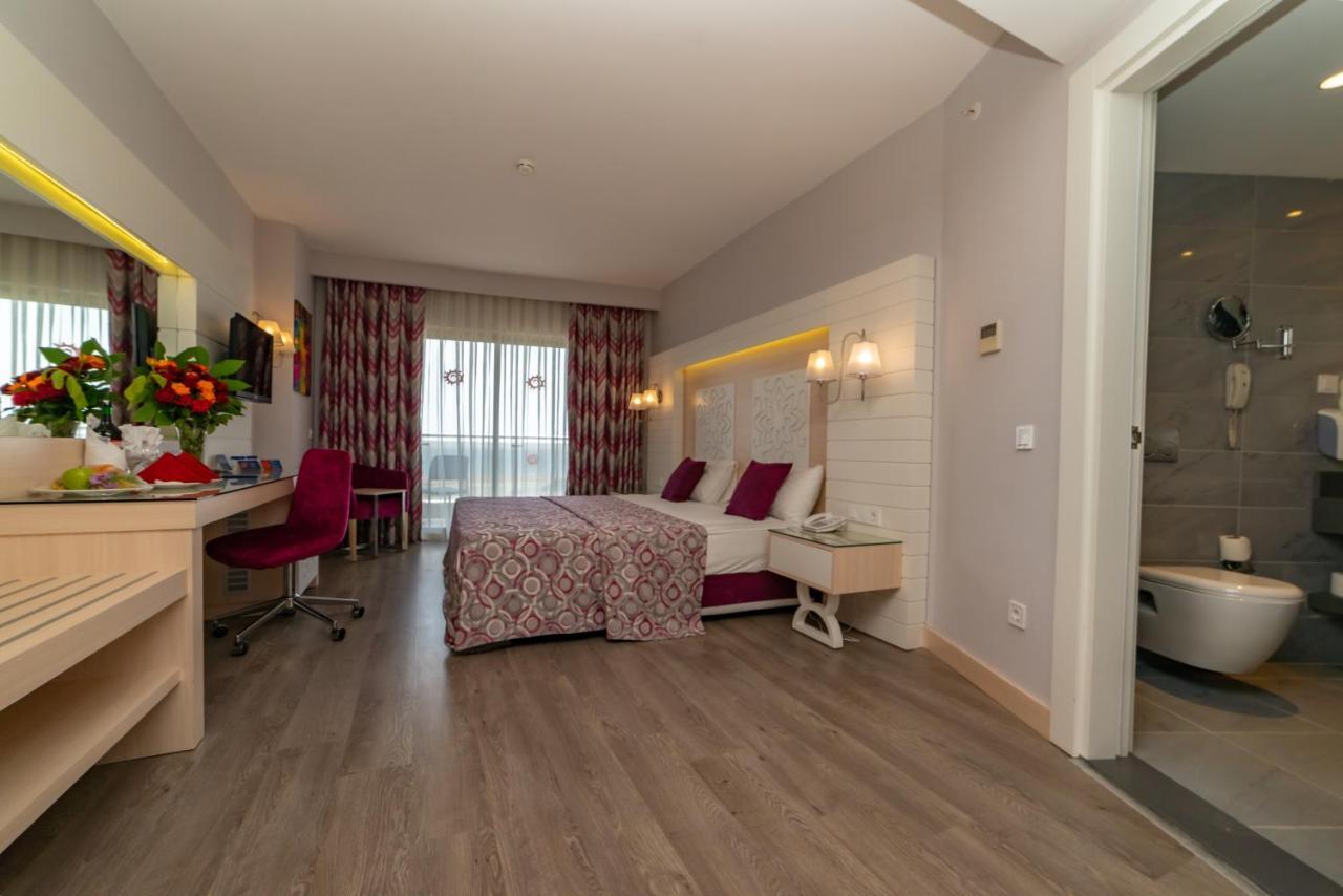 Sunmelia Beach Resort Hotel & Spa Kızılağaç Exterior foto