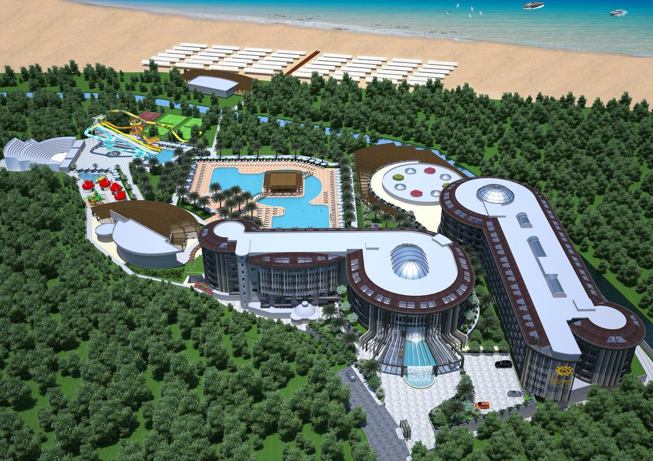 Sunmelia Beach Resort Hotel & Spa Kızılağaç Exterior foto